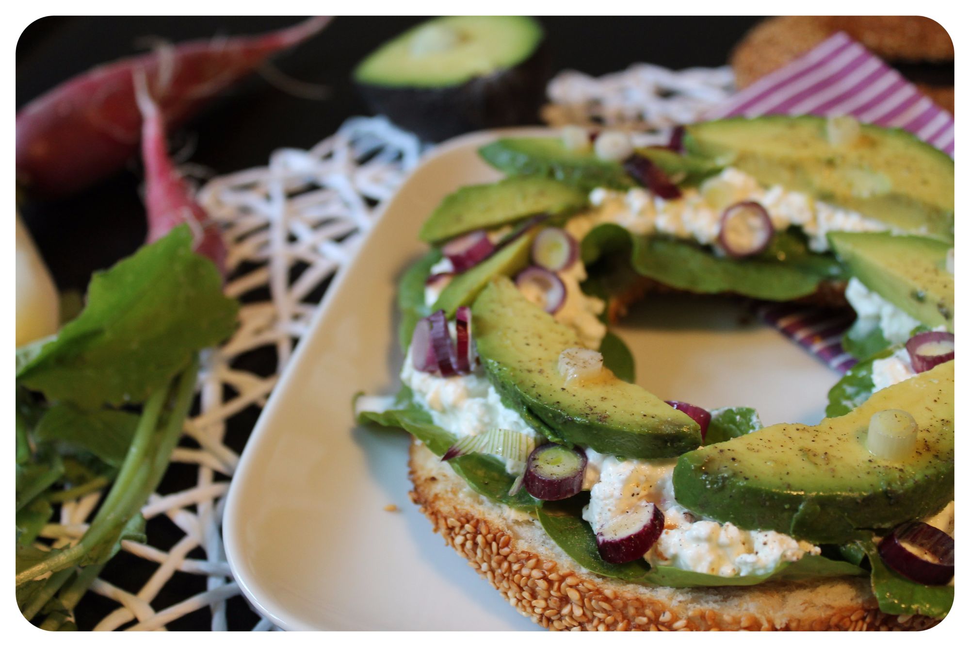 Sesam mit Kugerlkas (2)