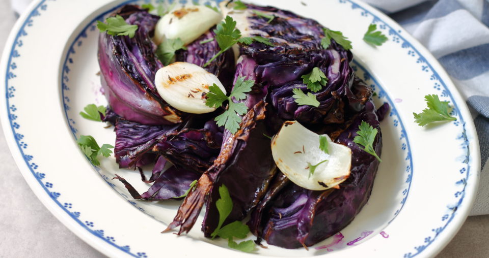 gegrillter Krautsalat mit Marillendressing & Traditionen beibehalten