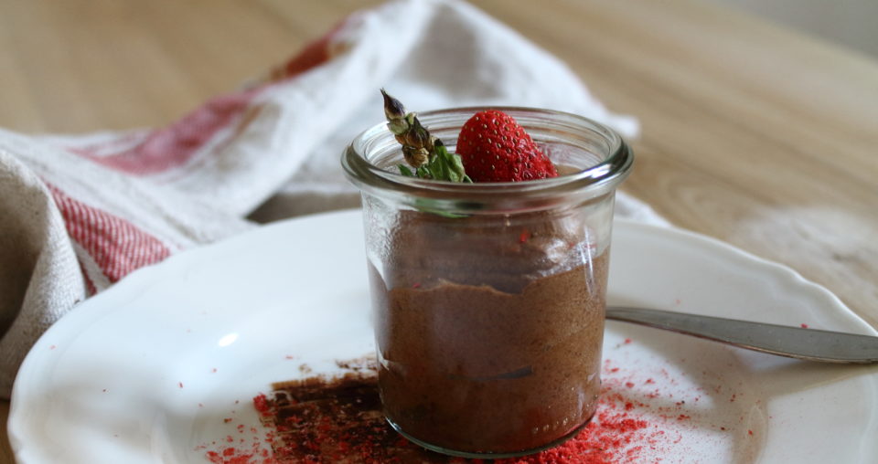simples Schokomousse (vegan)
